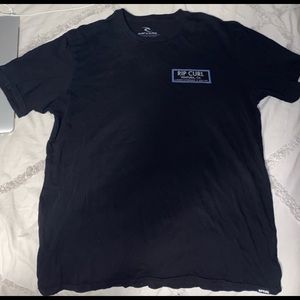 Black Ripcurl Crewneck T-Shirt